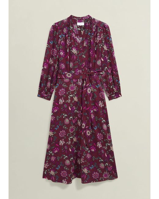 Hobbs Pink Petite Sofia Dress