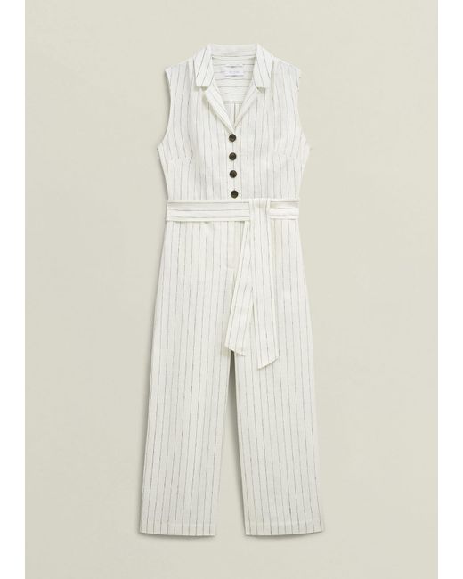 Hobbs Natural Destiny Linen Jumpsuit