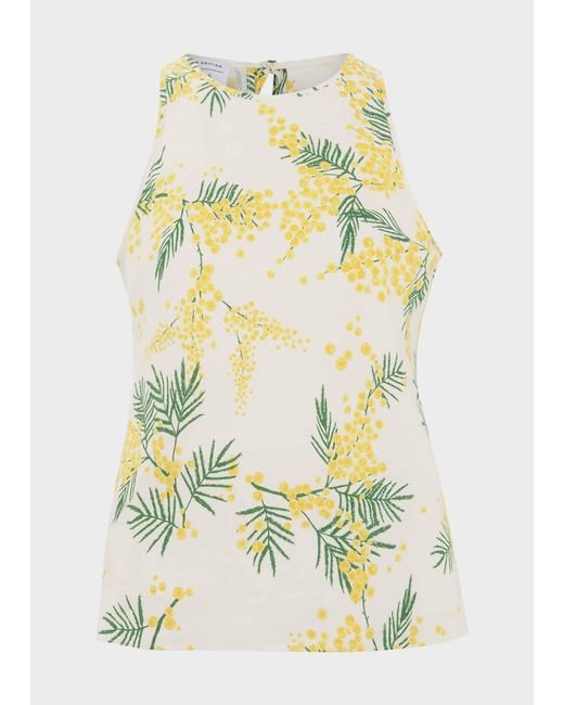 Hobbs Multicolor Foxcote Top With Linen