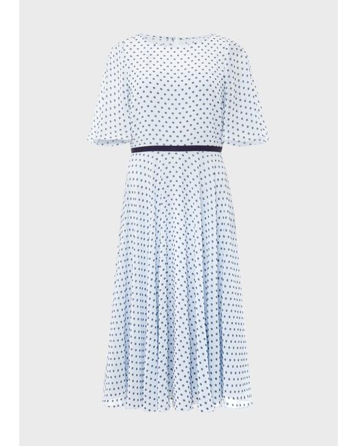 Hobbs Multicolor Petite Eleanor Spot Dress