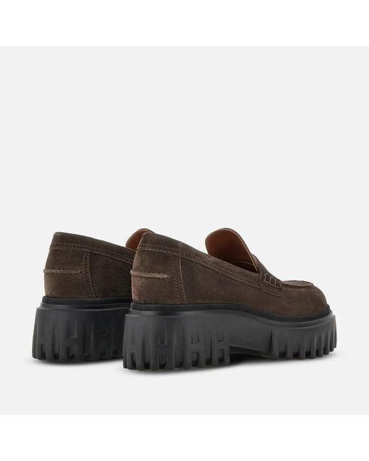 Hogan Black Loafers,