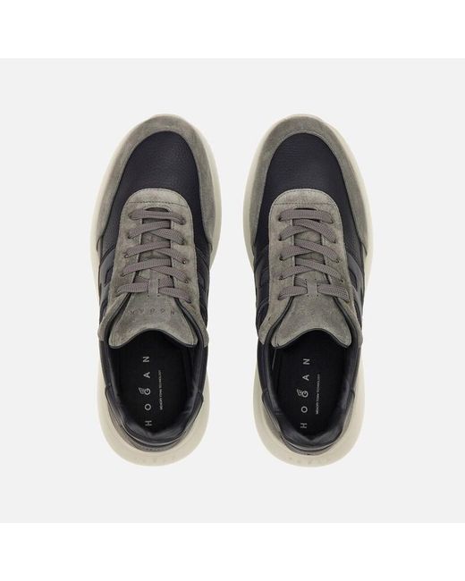Hogan Blue Chunky Sneakers, for men