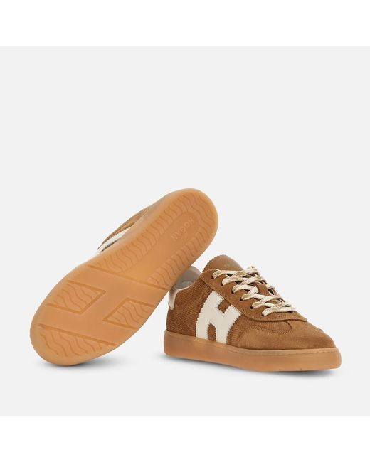 Hogan Brown Light Cool Allacciato H Sneakers