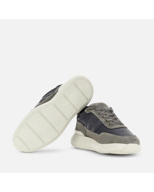 Hogan Blue Chunky Sneakers, for men