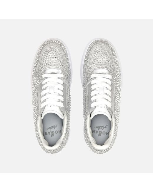 Hogan Gray Sneakers Skyscraper