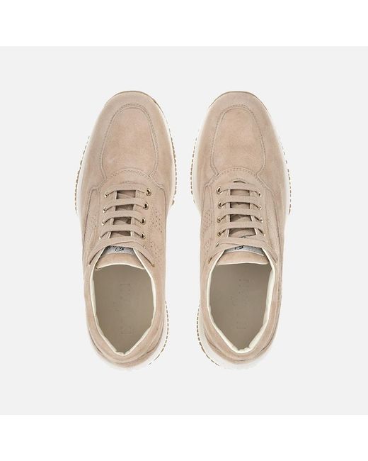 Sneakers Interactive Hogan en coloris Natural
