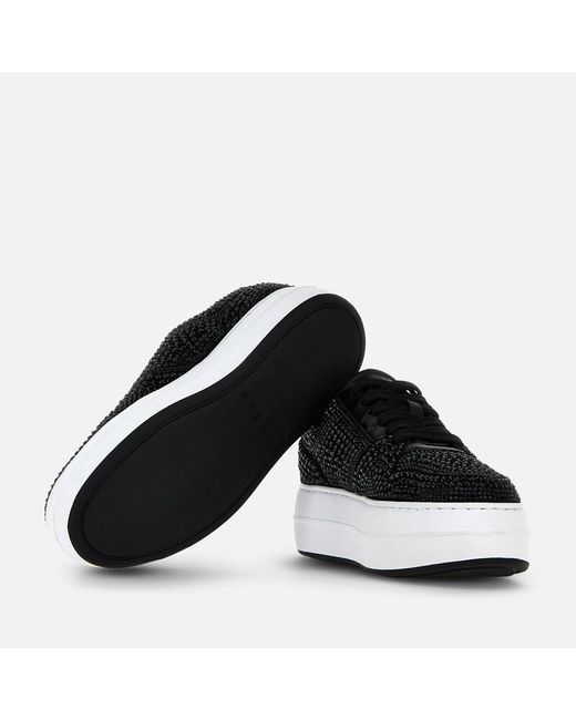 Hogan Black Sneakers Skyscraper