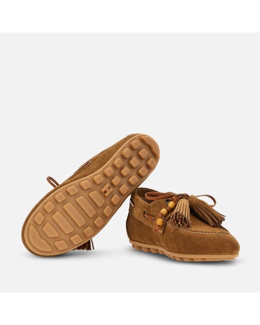 Hogan Brown Bootsschuhe Olympia