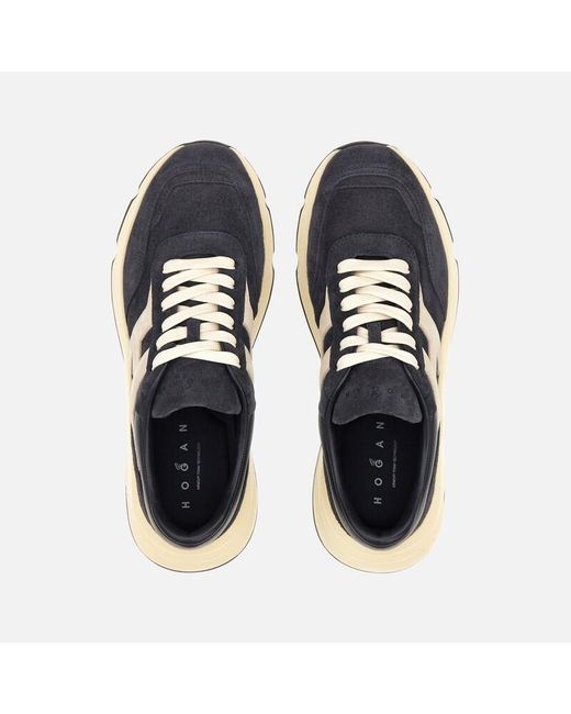 Hogan Blue Sporty Sneakers, for men