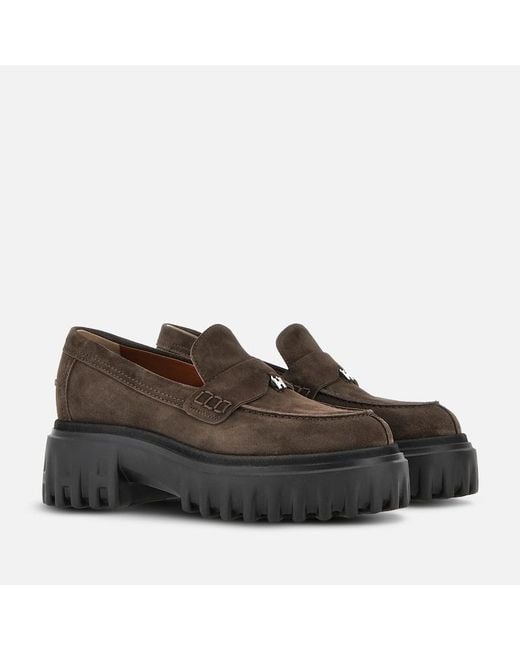 Hogan Black Loafers,