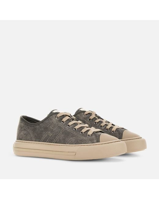 Sneakers Basse di Hogan in Brown da Uomo