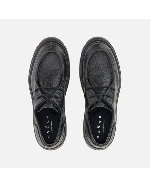 Stringate e mocassini di Hogan in Black da Uomo