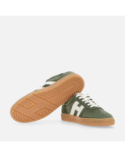 Sneakers Basse di Hogan in Green da Uomo