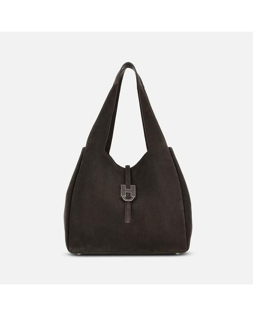 Hogan Black Totes, (One Size)
