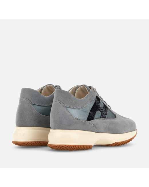 Hogan Gray Sneakers Interactive