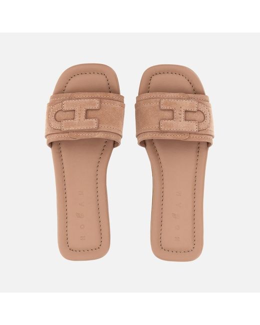 Hogan Brown Sandals,