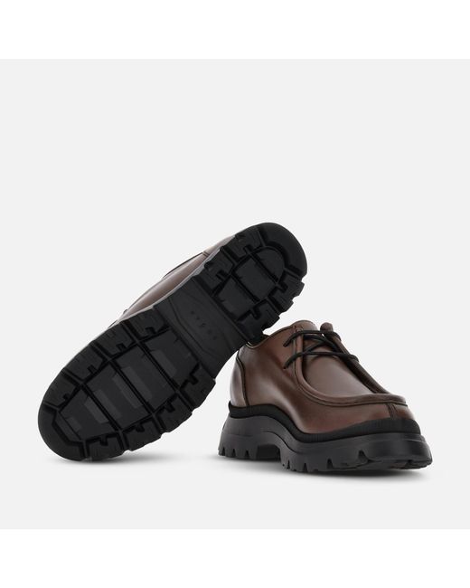Stringate e mocassini di Hogan in Brown da Uomo