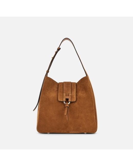 Borse a Spalla di Hogan in Brown