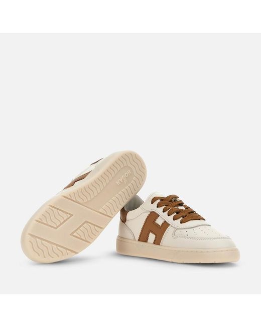 Hogan Brown Shoes, Camel,Off