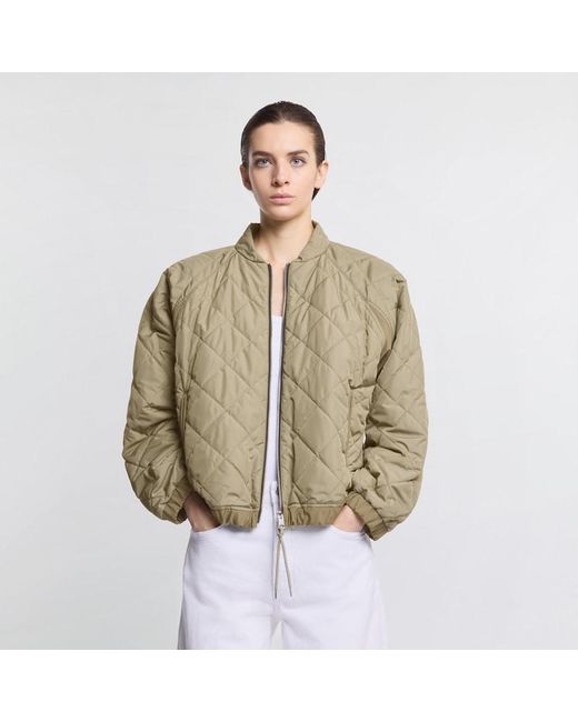 Bomber Acolchado Hogan de color Green