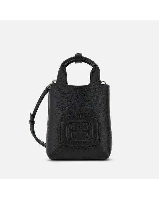 Hogan Black H-bag Shopping Bag Mini