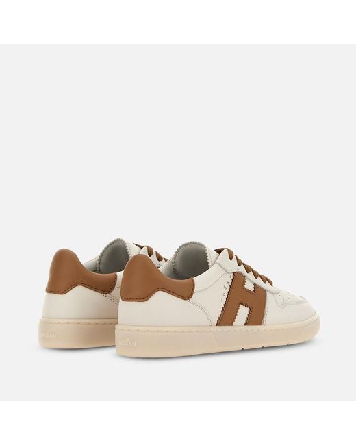 Hogan Brown Shoes, Camel,Off