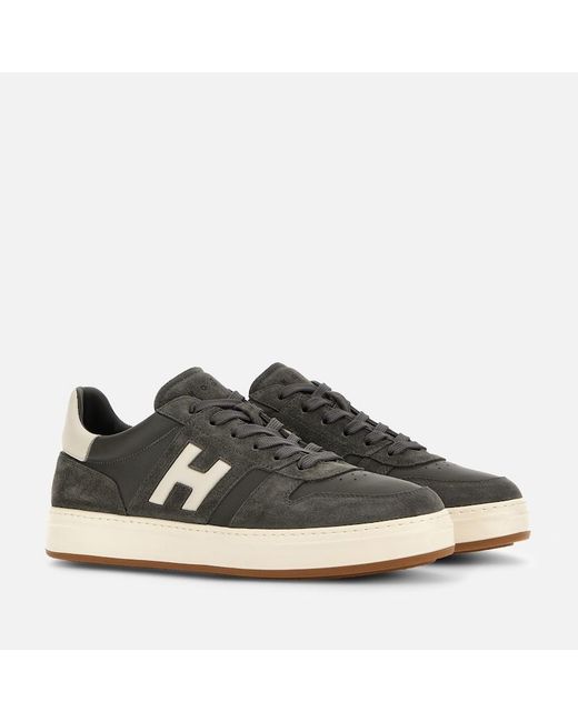 Hogan Brown Flat Sneaker, for men