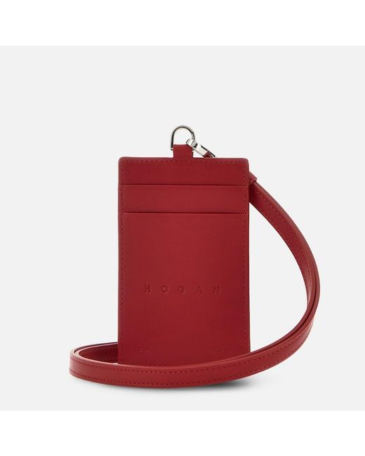 Hogan Red Wallets, (One Size)