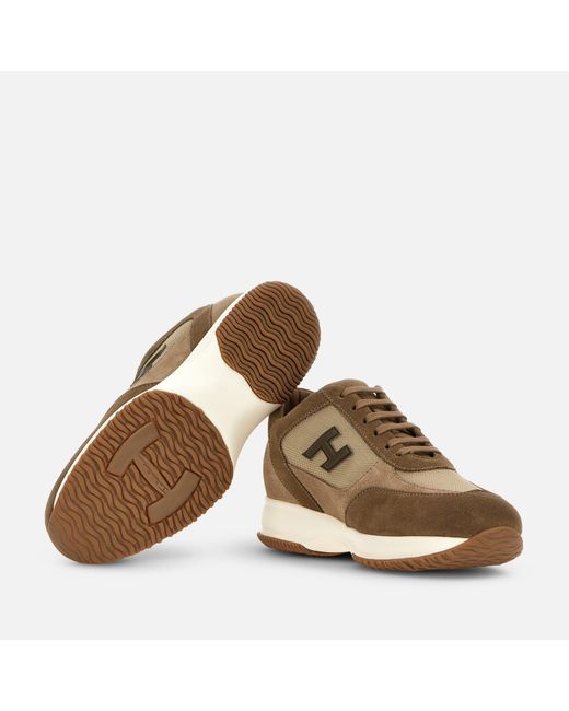 Scarpe di Hogan in Brown da Uomo