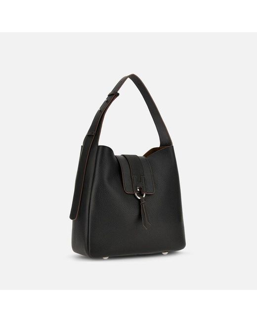 Hogan Black Shoulder Bags, (One Size)