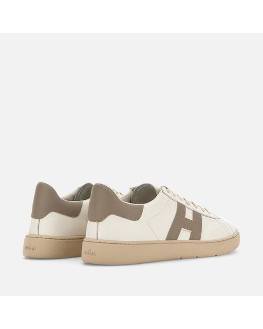 Hogan Natural Flat Sneaker, ,Off for men