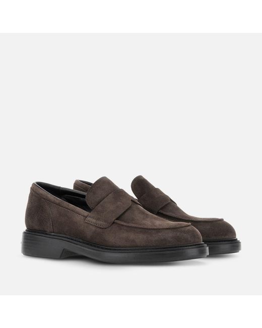 Stringate e mocassini di Hogan in Brown da Uomo