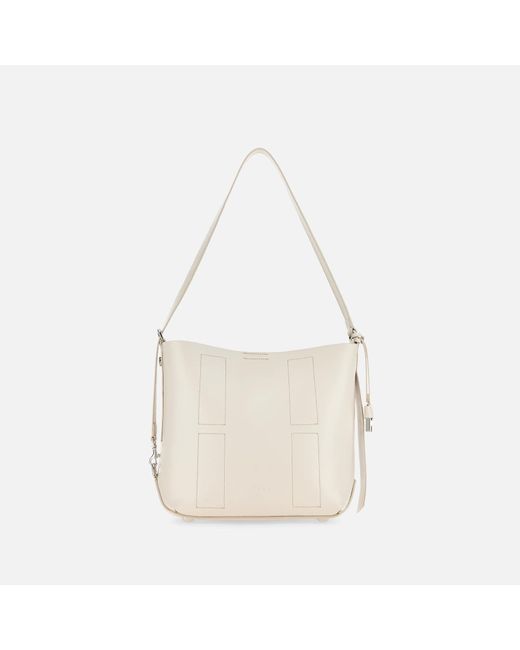Hogan White Hobo-Tasche Hocket Small