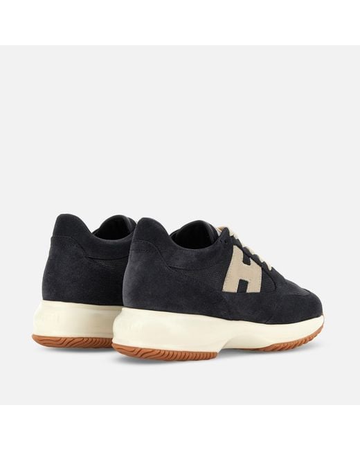 Hogan Blue Sneakers Interactive