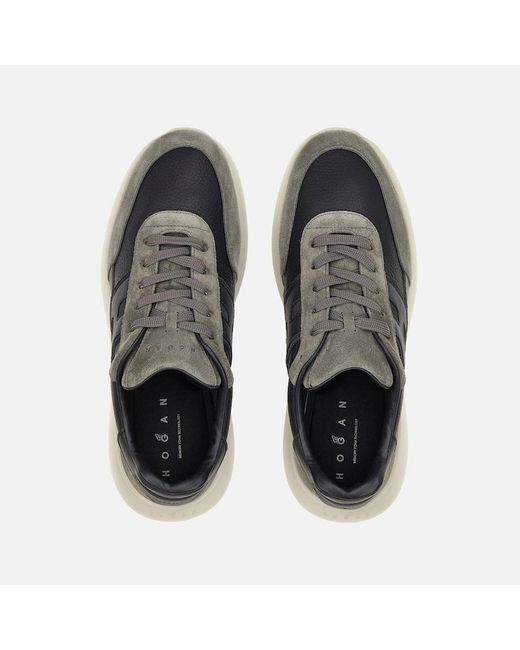Hogan Blue Chunky Sneakers, for men