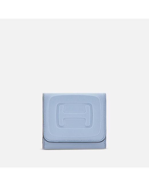 Portefeuille Compact Hogan en coloris Blue