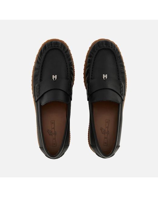 Hogan Black Loafers,