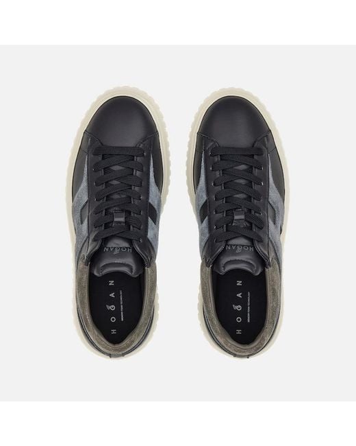 Hogan Blue Chunky Sneakers, for men