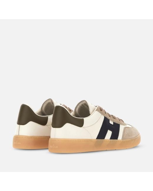 Hogan Blue Flat Sneaker, ,Off for men