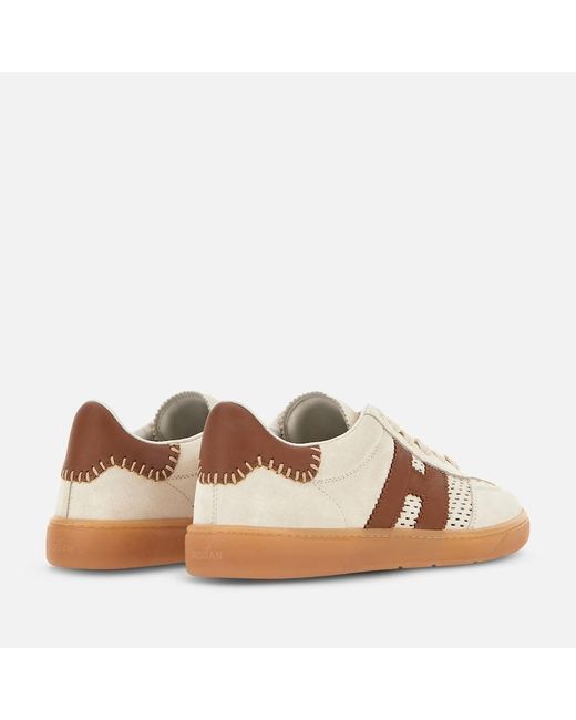 Hogan Brown Cool Allacciato Forature Sneakers