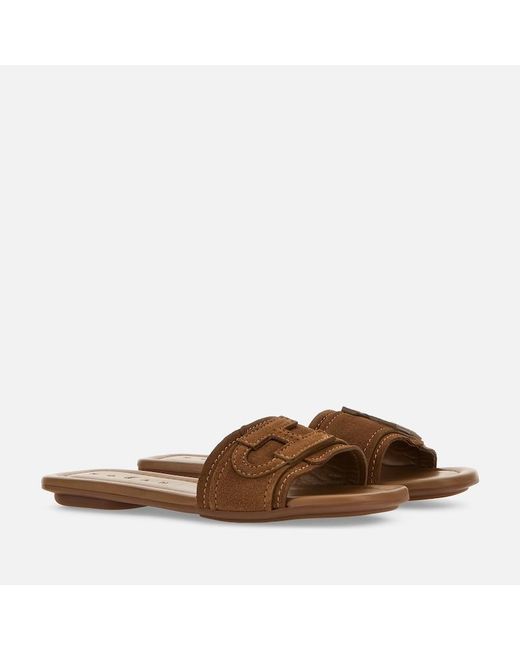 Hogan Brown Sandals,