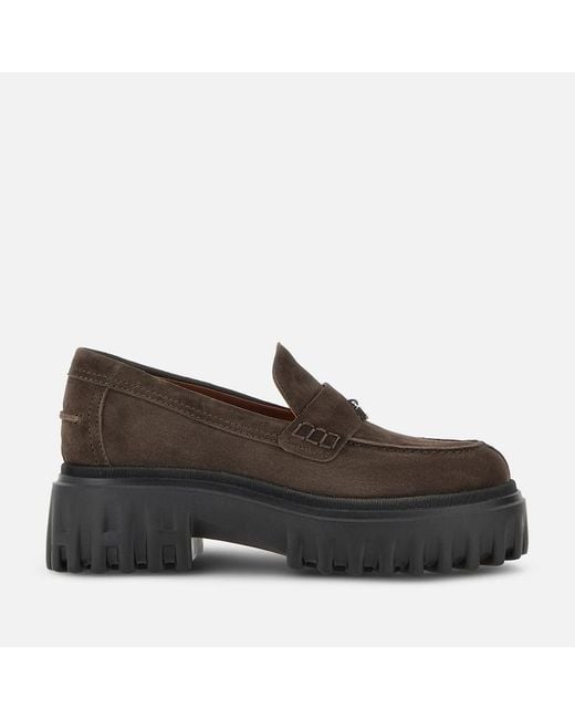 Hogan Black Loafers,