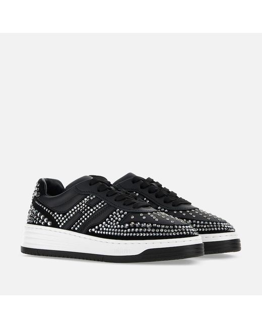Hogan Black H630 Sneakers Atelier