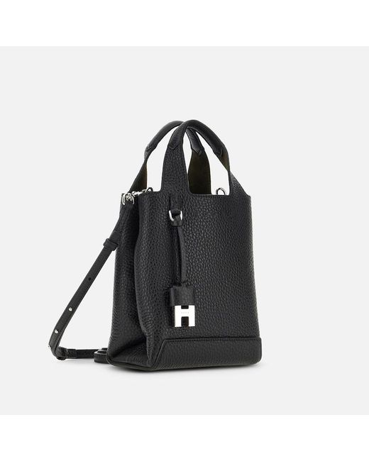 Hogan Black Shopping Bag Mini