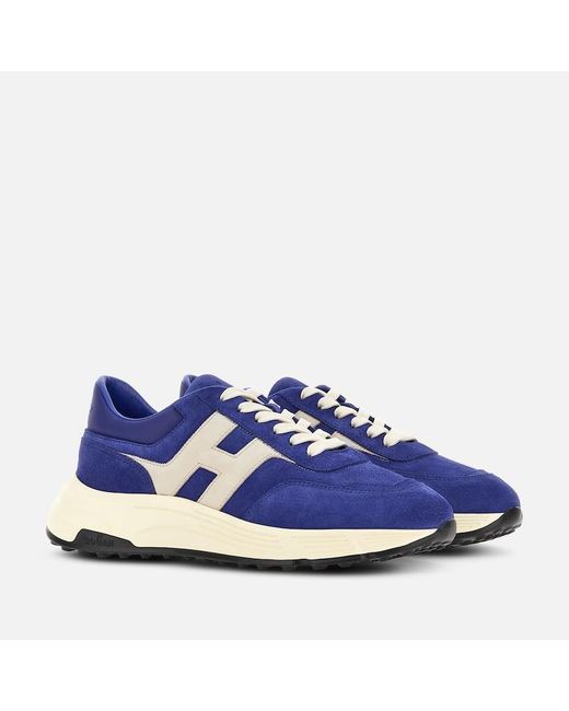 Hogan Blue Sporty Sneakers, for men