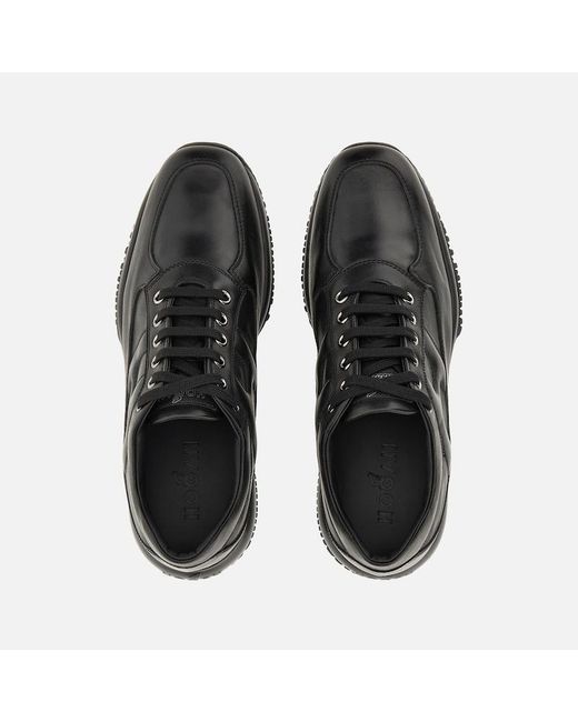 Hogan Black Sneakers Interactive