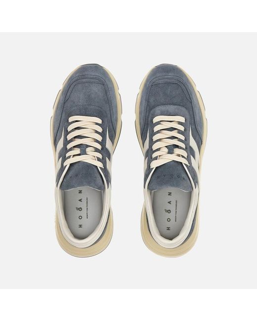 Hogan Blue Sporty Sneakers, for men