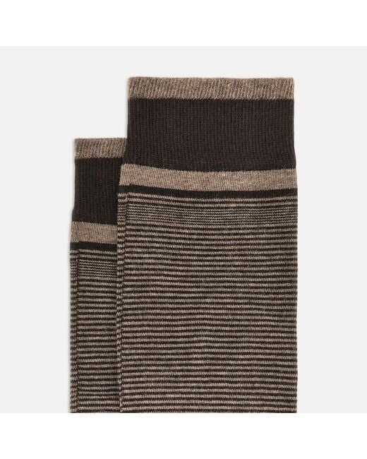 Chaussettes Hogan pour homme en coloris Gray