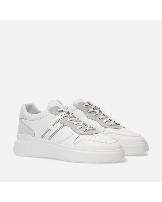Hogan Leather Sneakers H580 in White for Men | Lyst