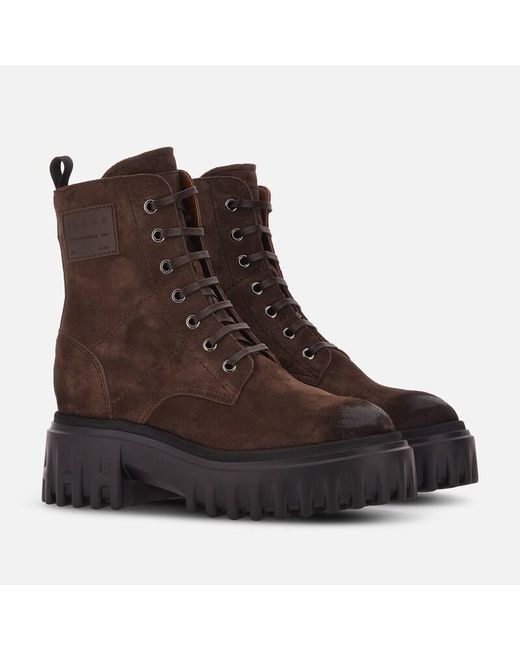 Hogan Brown Boots,